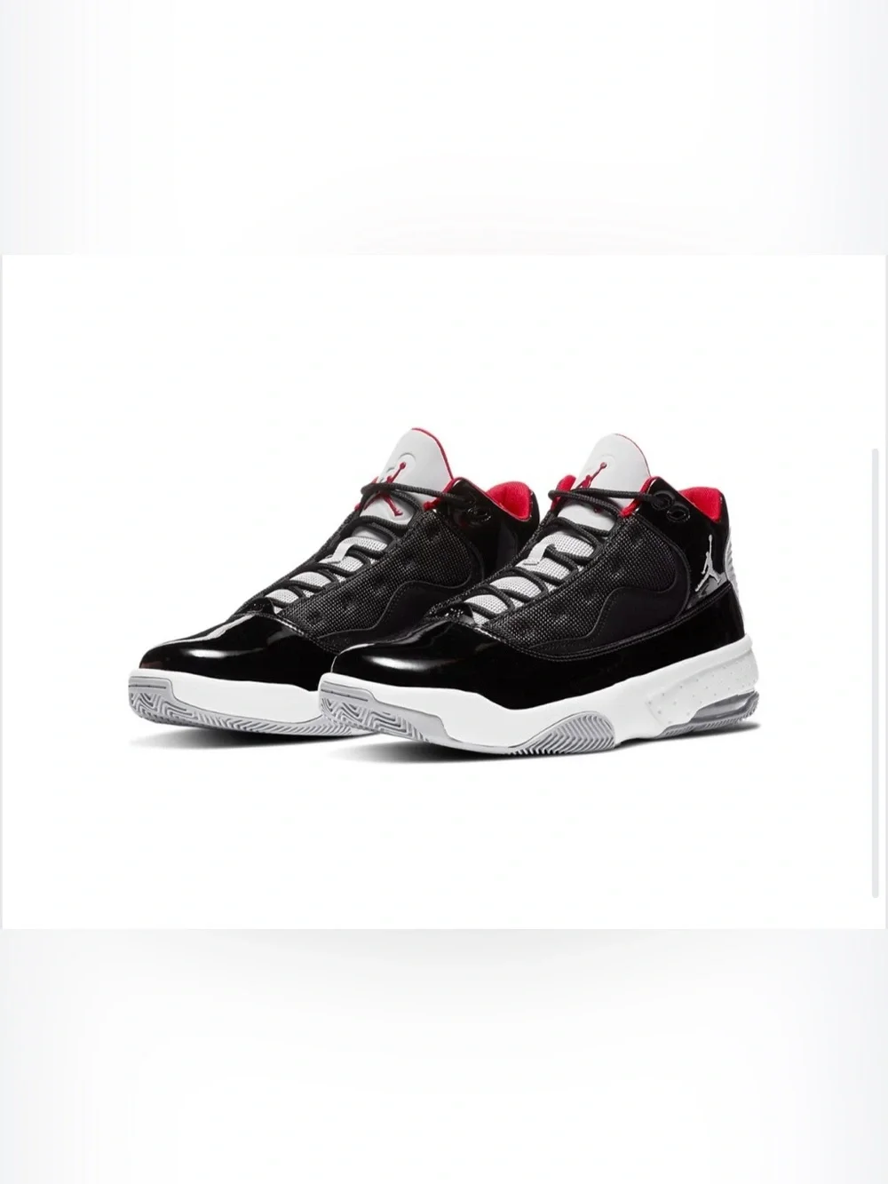 Air Jordan Max Aura 2 Black Cement Men’s Size 11.5